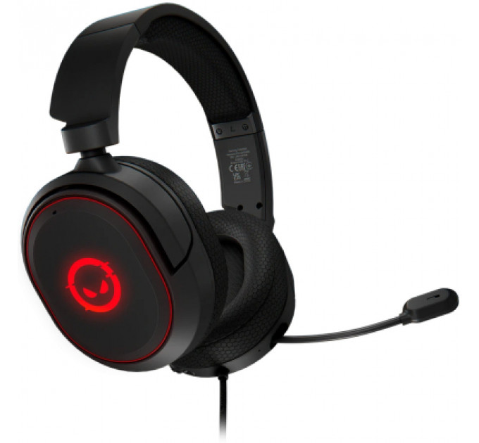 Навушники Lorgar Kaya 460 Gaming RGB USB Black (LRG-GHS460)