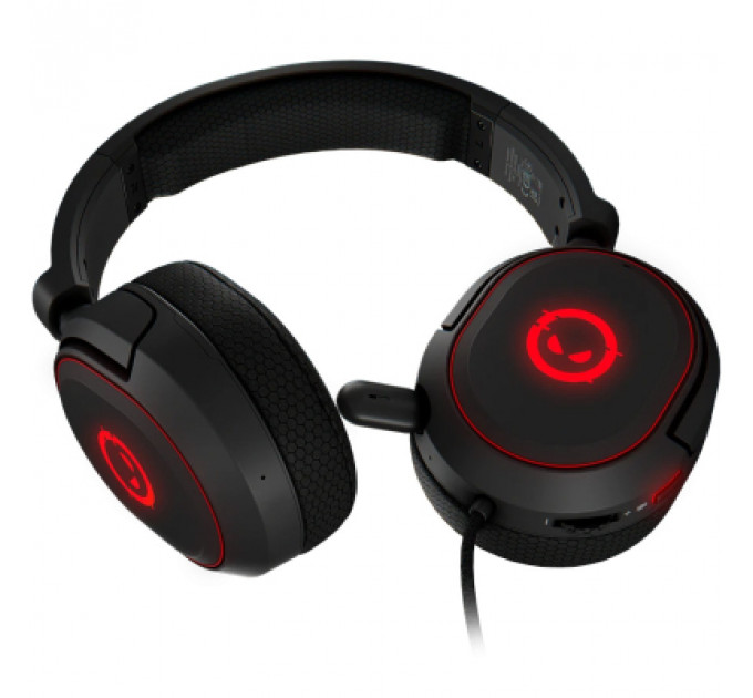 Навушники Lorgar Kaya 460 Gaming RGB USB Black (LRG-GHS460)