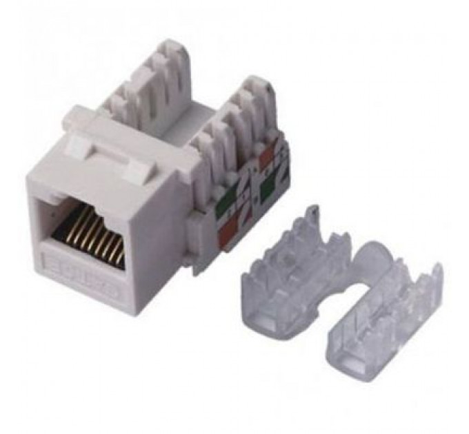 Модуль Keystone RJ45 UTP Cat 5e Slim 110 IDC Kingda (KD-KJ2085UC5E)