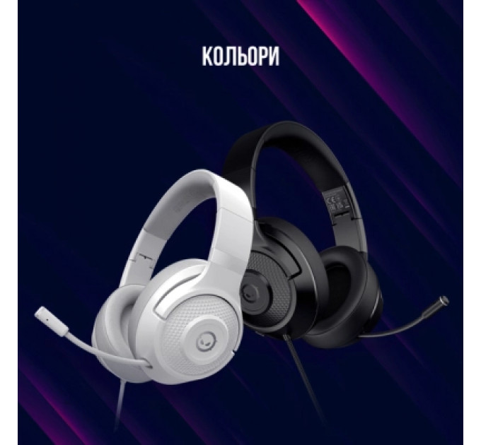 Навушники Lorgar Noah 101 Gaming 3.5 мм Black (LRG-GHS101B)