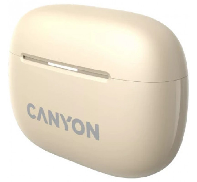 Навушники Canyon TWS-10 OnGo ANC ENC Beige (CNS-TWS10BG)