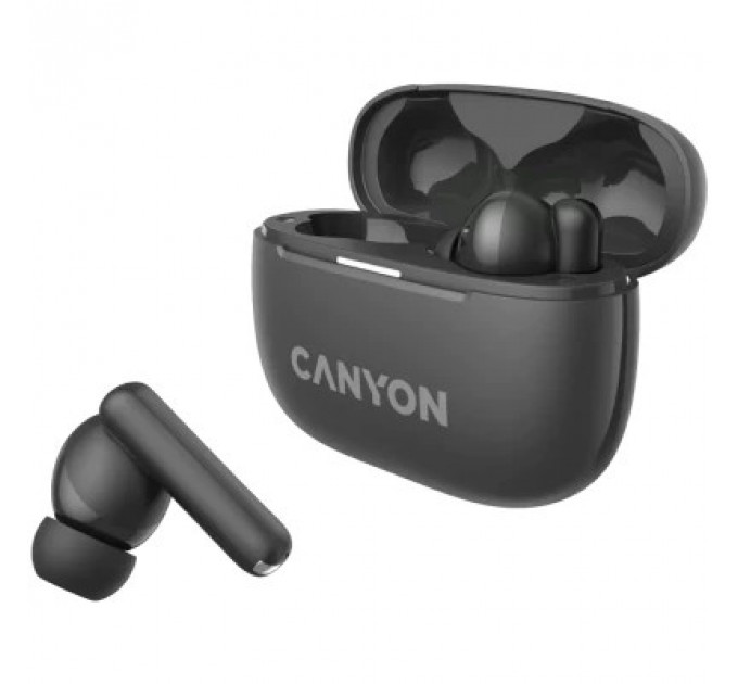 Навушники Canyon TWS-10 OnGo ANC ENC Black (CNS-TWS10BK)