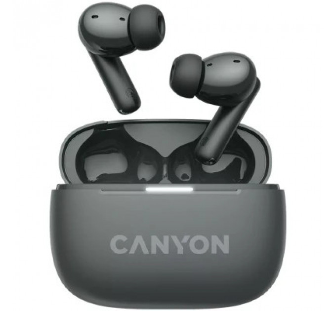 Навушники Canyon TWS-10 OnGo ANC ENC Black (CNS-TWS10BK)