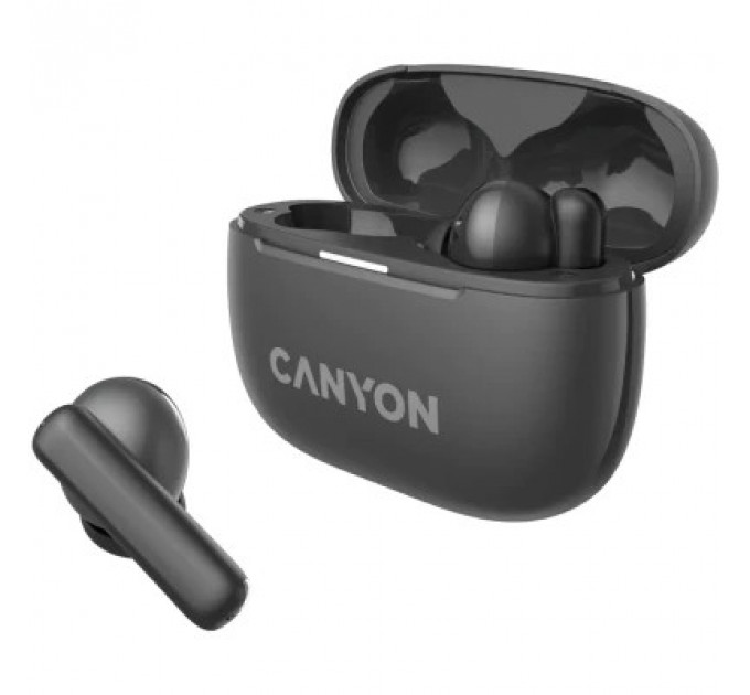 Навушники Canyon TWS-10 OnGo ANC ENC Black (CNS-TWS10BK)