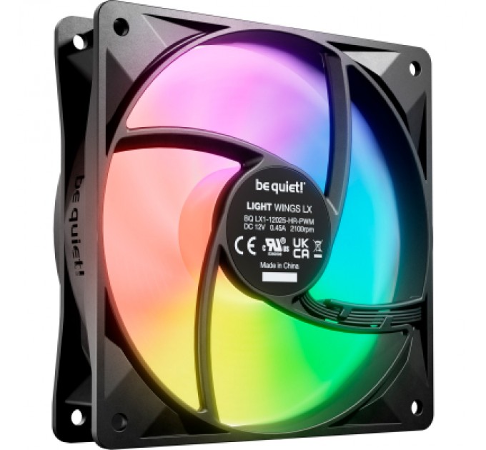 Be quiet! Кулер до корпусу Be quiet! LIGHT WINGS LX 120mm PWM high-speed (BL123)
