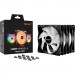 Be quiet! Кулер до корпусу Be quiet! LIGHT WINGS LX 120mm PWM в комплекті 3 (BL121)