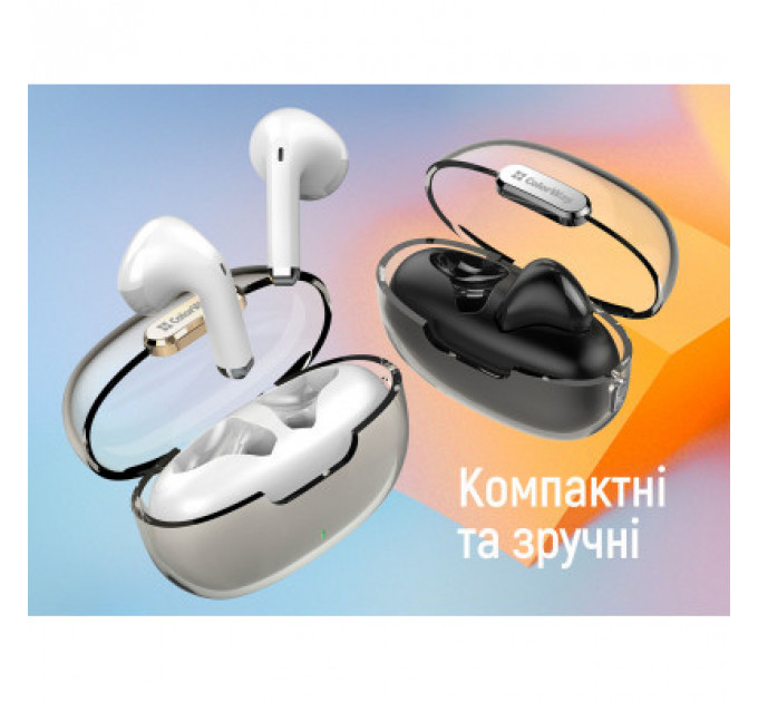 Навушники ColorWay Slim TWS-2 Earbuds Black (CW-TWS2BK)