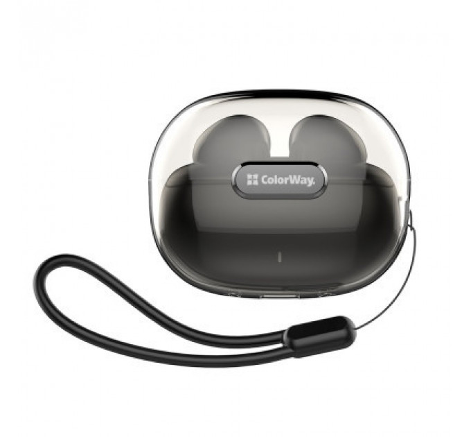 Навушники ColorWay Slim TWS-2 Earbuds Black (CW-TWS2BK)