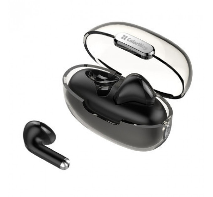 Навушники ColorWay Slim TWS-2 Earbuds Black (CW-TWS2BK)