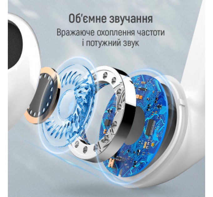 Навушники ColorWay Slim TWS-2 Earbuds White (CW-TWS2WT)