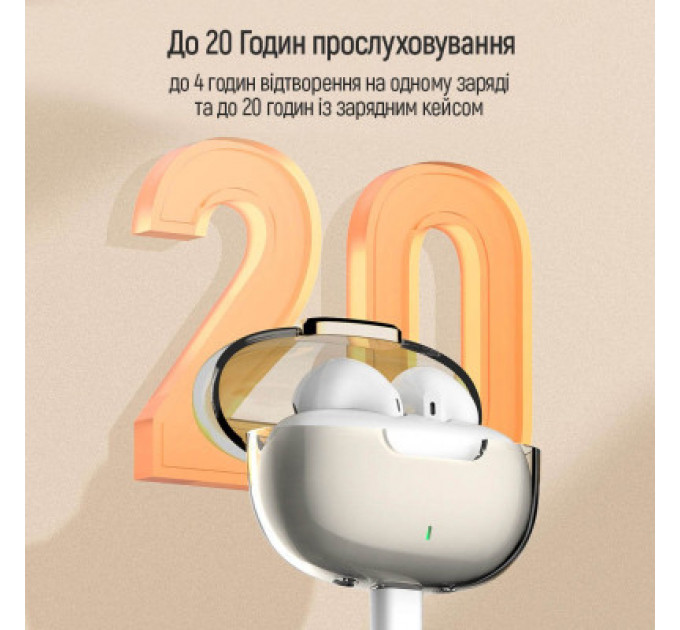 Навушники ColorWay Slim TWS-2 Earbuds White (CW-TWS2WT)