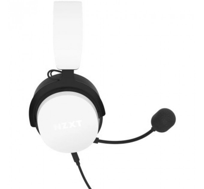 Навушники NZXT Wired Closed Back Headset 40mm White V2 (AP-WCB40-W2)