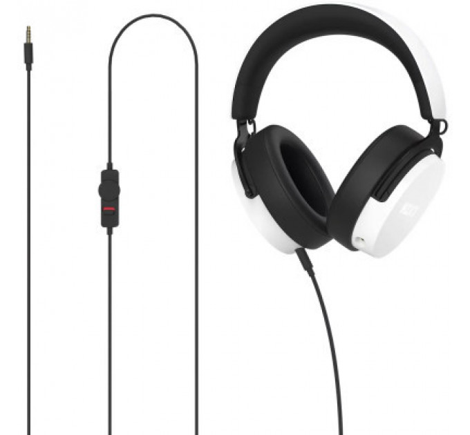 Навушники NZXT Wired Closed Back Headset 40mm White V2 (AP-WCB40-W2)