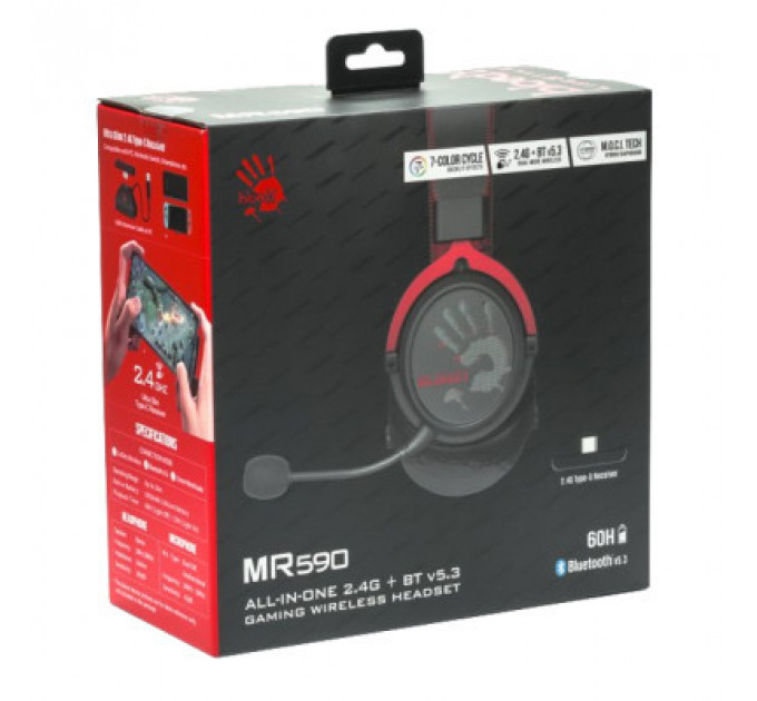 Навушники A4Tech Bloody MR590 Sport Red (4711421995948)