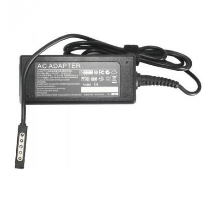 Блок живлення до планшета PowerPlant Microsoft 220V 45W 12V 3.6A (5pin) (MI43ASPE)
