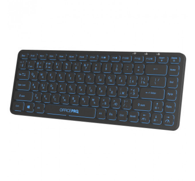 Клавіатура OfficePro SK790B Wireless/Bluetooth Black (SK790B)