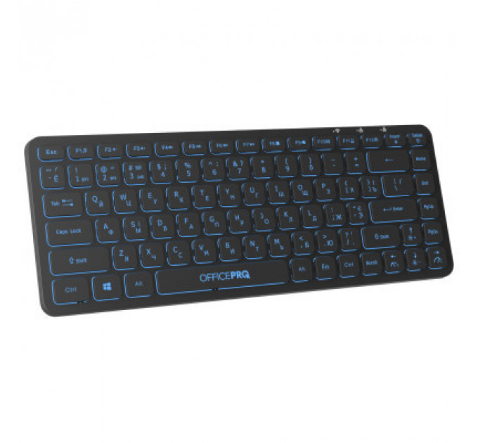 Клавіатура OfficePro SK790B Wireless/Bluetooth Black (SK790B)