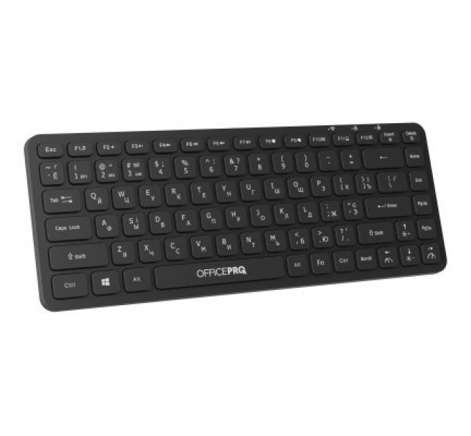 Клавіатура OfficePro SK790B Wireless/Bluetooth Black (SK790B)