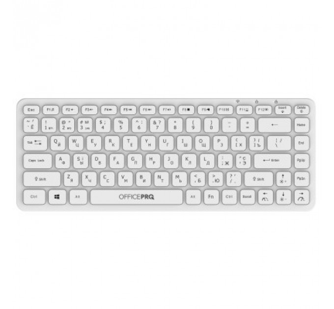 Клавіатура OfficePro SK790W Wireless/Bluetooth White (SK790W)