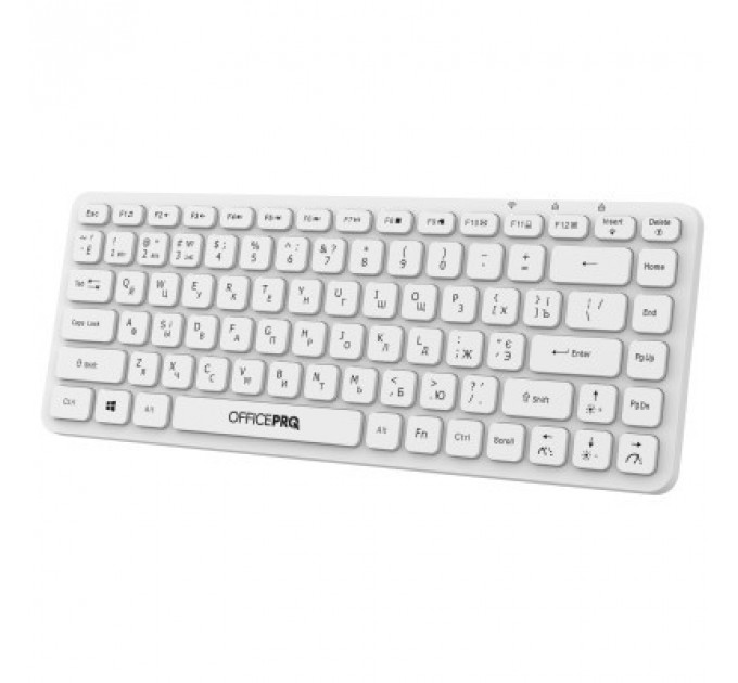 Клавіатура OfficePro SK790W Wireless/Bluetooth White (SK790W)