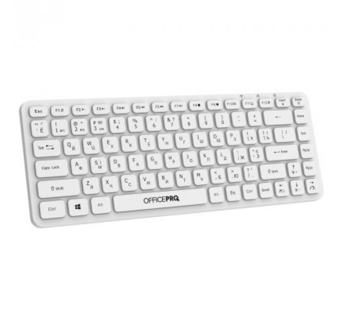 Клавіатура OfficePro SK790W Wireless/Bluetooth White (SK790W)