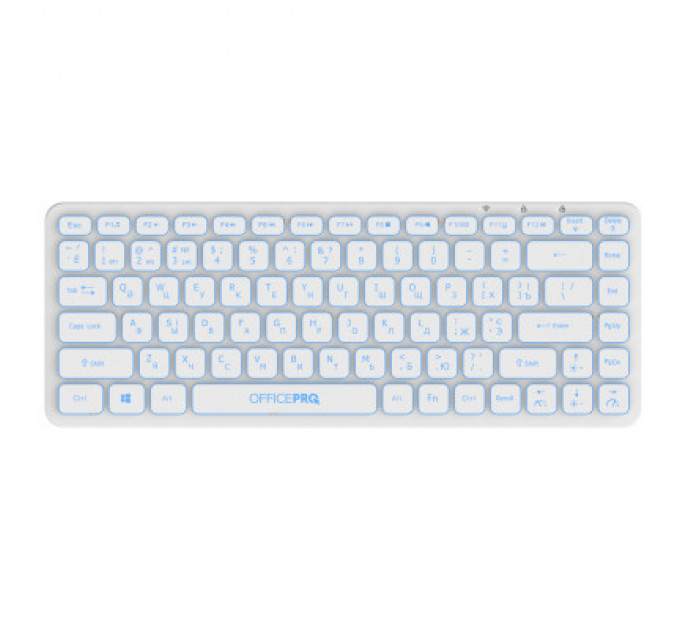 Клавіатура OfficePro SK790W Wireless/Bluetooth White (SK790W)