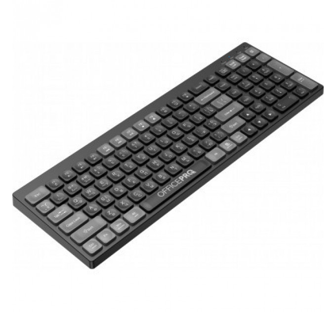 Клавіатура OfficePro SK985B Wireless/Bluetooth Black (SK985B)
