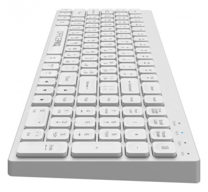 Клавіатура OfficePro SK985W Wireless/Bluetooth White (SK985W)