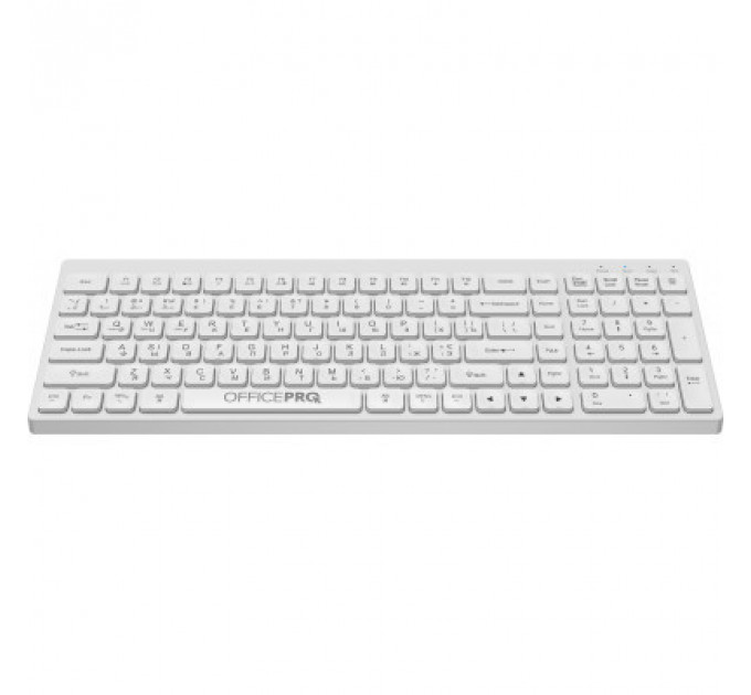Клавіатура OfficePro SK985W Wireless/Bluetooth White (SK985W)