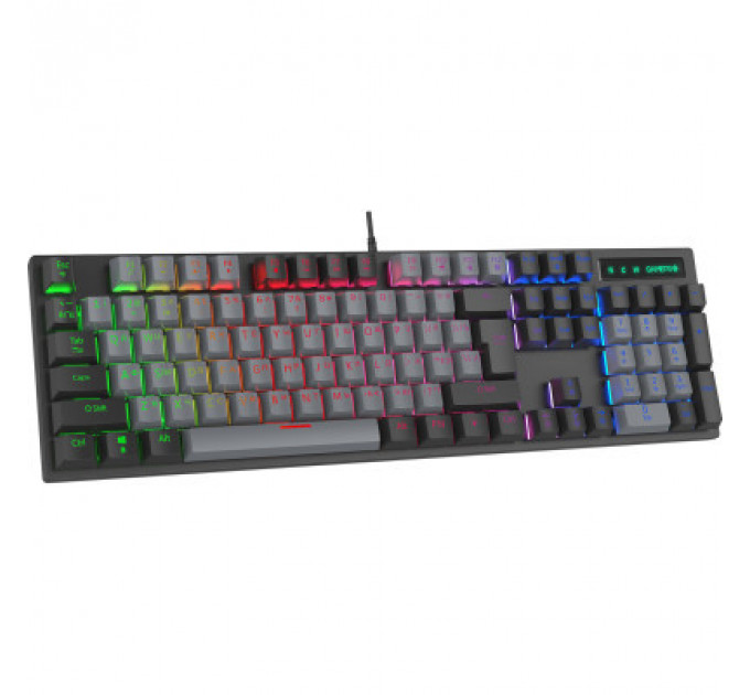 Клавіатура GamePro MK105B LED Blue Switch USB Black (MK105B)