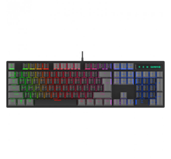 Клавіатура GamePro MK105B LED Red Switch USB Black (MK105R)