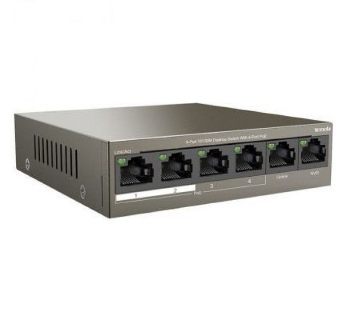 Tenda Комутатор мережевий Tenda TEF1106P-4-63W