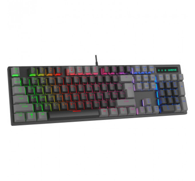 Клавіатура GamePro MK105B LED Red Switch USB Black (MK105R)