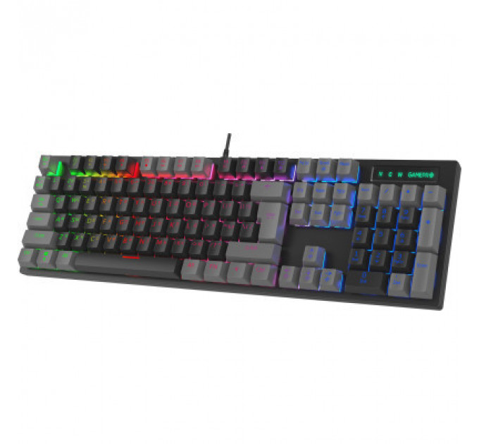 Клавіатура GamePro MK105B LED Red Switch USB Black (MK105R)