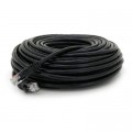 Ritar Патч-корд 25м, UTP, Cat.6, RJ45, CU, black Ritar (PCR-CU6/25BL)