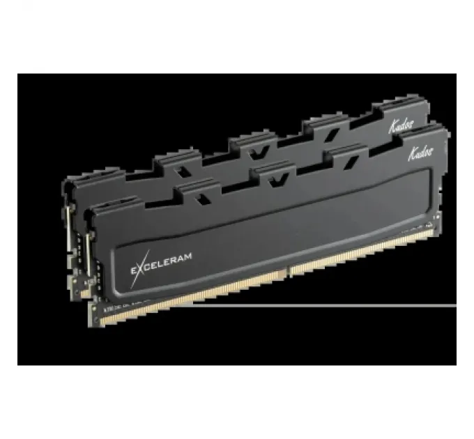 eXceleram Модуль пам'яті для комп'ютера DDR5 32GB (2x16GB) 6400 MHz Black Kudos eXceleram (EK50320643238CD)