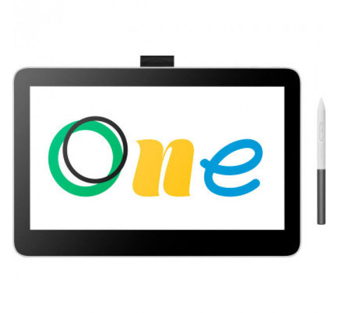 Планшет-монітор Wacom One12 (DTC121W0B)