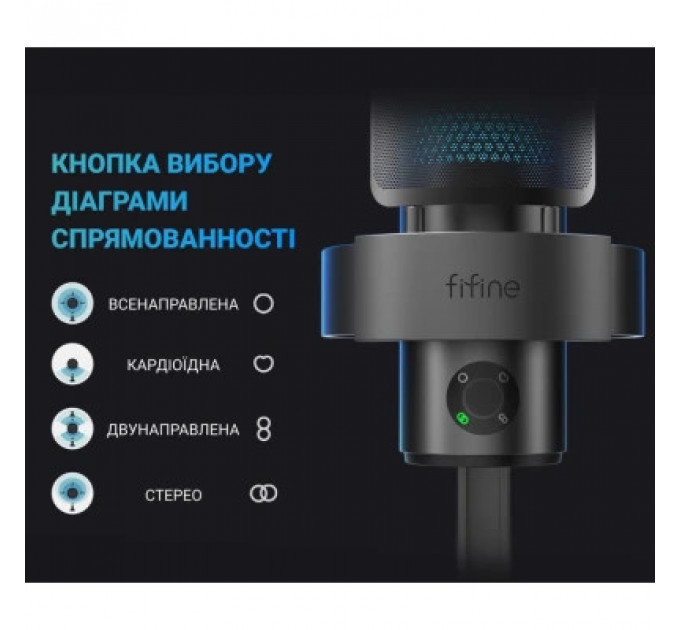 Мікрофон Fifine A9 Black (A9)