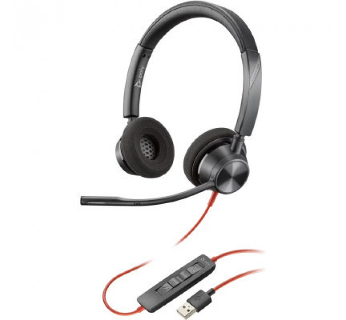 Навушники Poly BlackWire C3320-M USB-A HS Stereo (76J17AA)