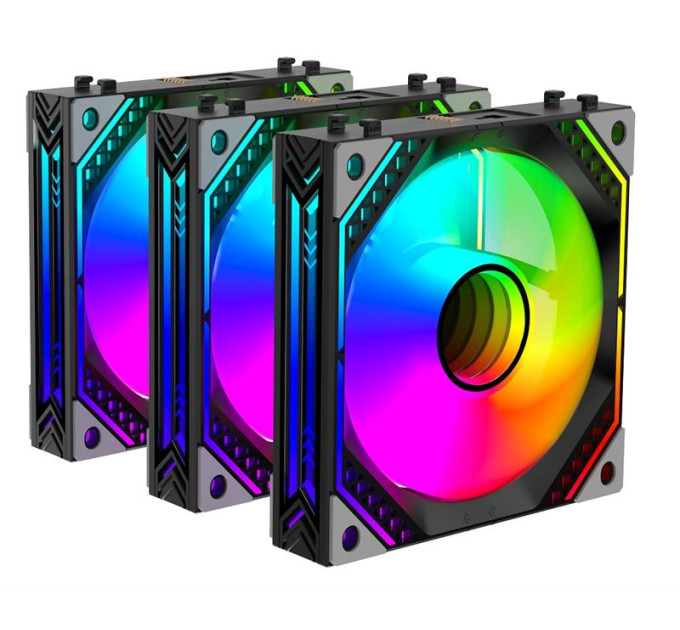 2E Кулер до корпусу 2E Magic Mirror ACF120MB-ARGB, 3x120мм (2E-ACF120MB-ARGB)