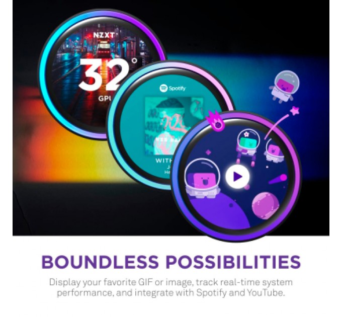 Система рідинного охолодження NZXT Kraken Elite 360mm AIO (RL-KN36E-B2)