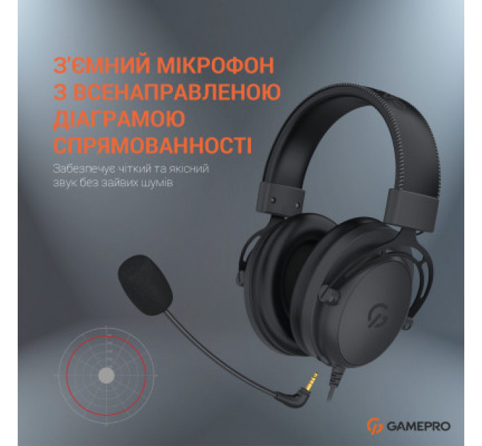Навушники GamePro HS1050 Black (HS1050)