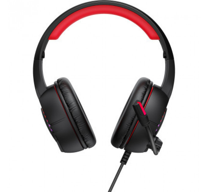 Навушники GamePro HS382 RGB Black/Red (HS382)