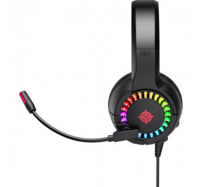 Навушники GamePro HS382 RGB Black/Red (HS382)