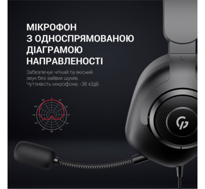 Навушники GamePro HS590B Black (HS590B)