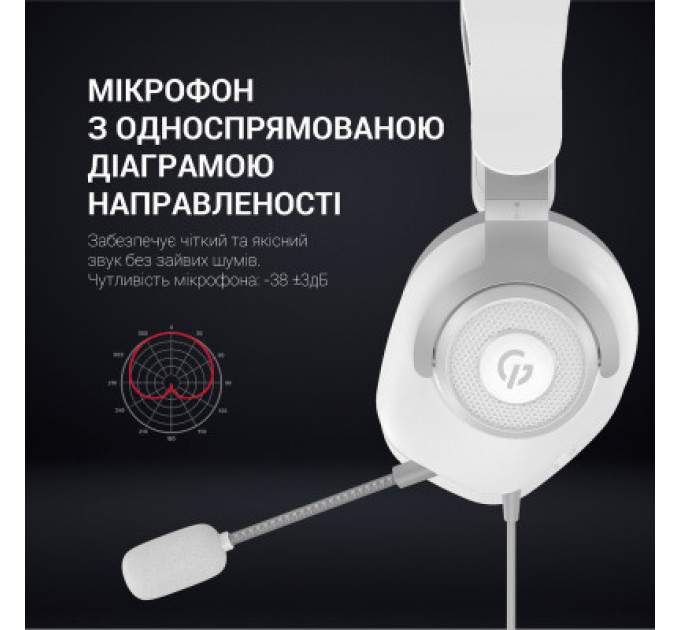 Навушники GamePro HS590W White (HS590W)