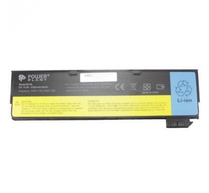Акумулятор до ноутбука LENOVO ThinkPad T440 (45N1127) 10.8V 5200 mAh PowerPlant (NB00000252)