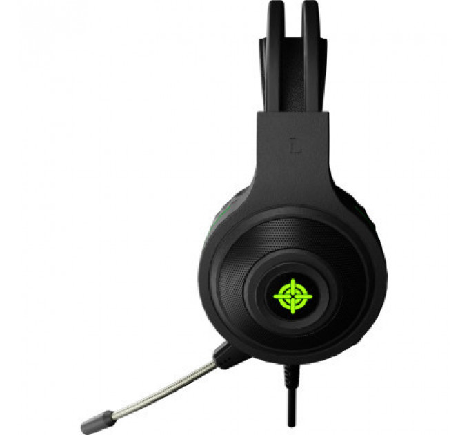 Навушники GamePro Racer HS610G Black-Green (HS610G)