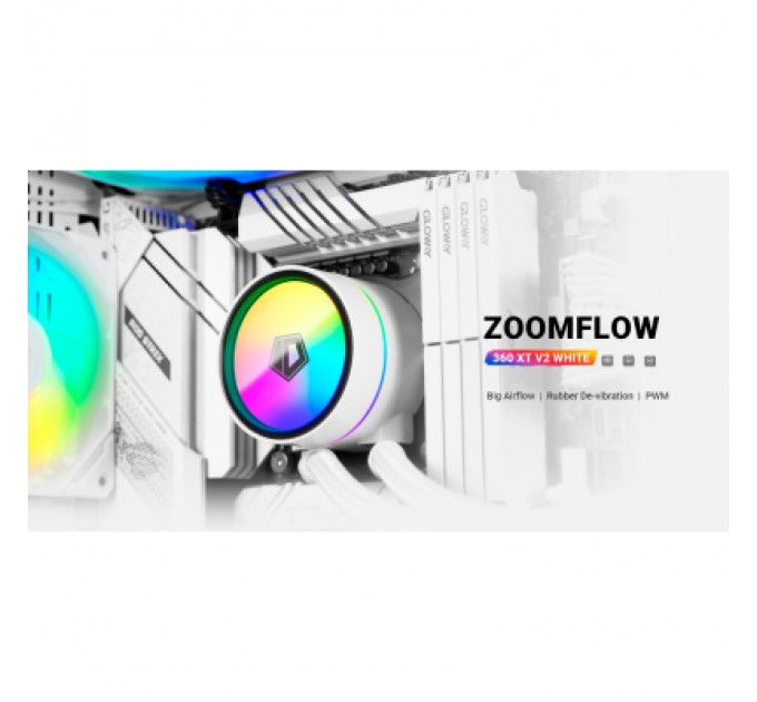 ID-Cooling Система рідинного охолодження ID-Cooling ZOOMFLOW 360 XT V2 White