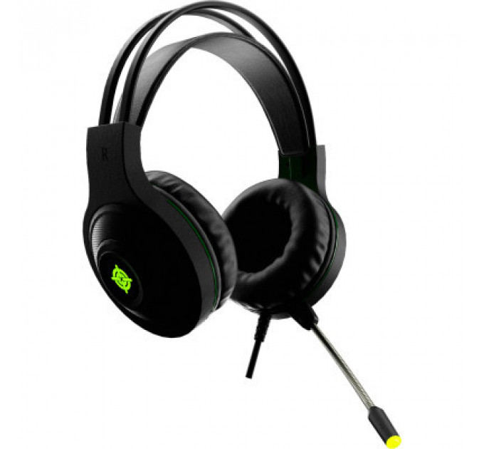 Навушники GamePro Racer HS610G Black-Green (HS610G)
